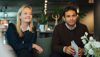 Two trainees from Stena Metall